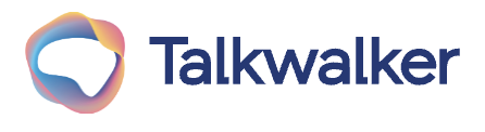 Logo de Talkwalker para análisis de marketing